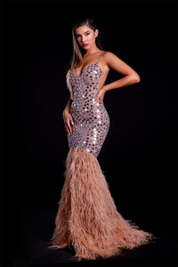 PS21410C Nude Silver
