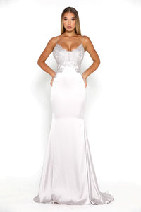 Valentina Gown Silver