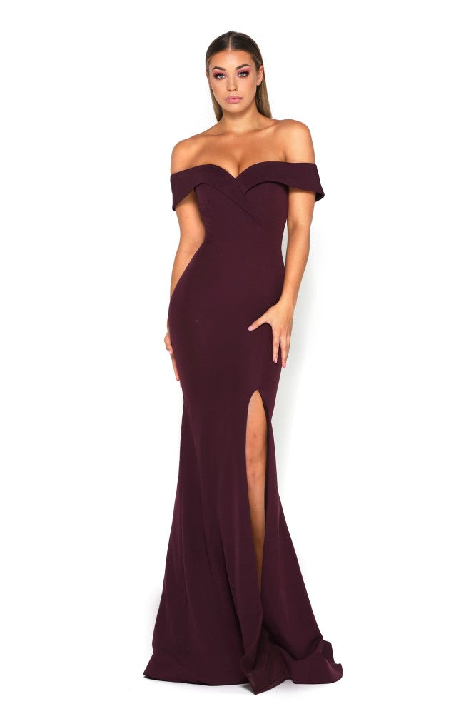 Rebecca Gown Plum