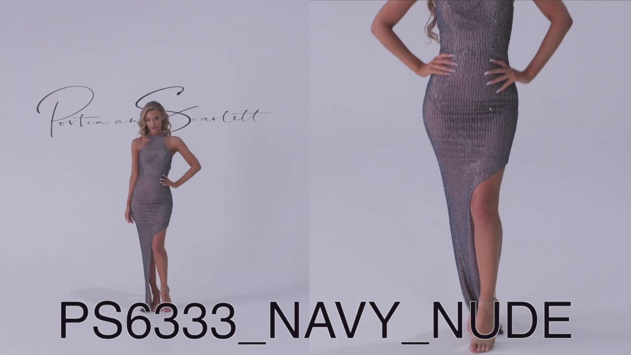 PS6333 Navy Nude